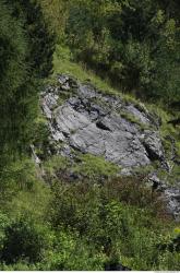 Cliffs Overgrown Rock